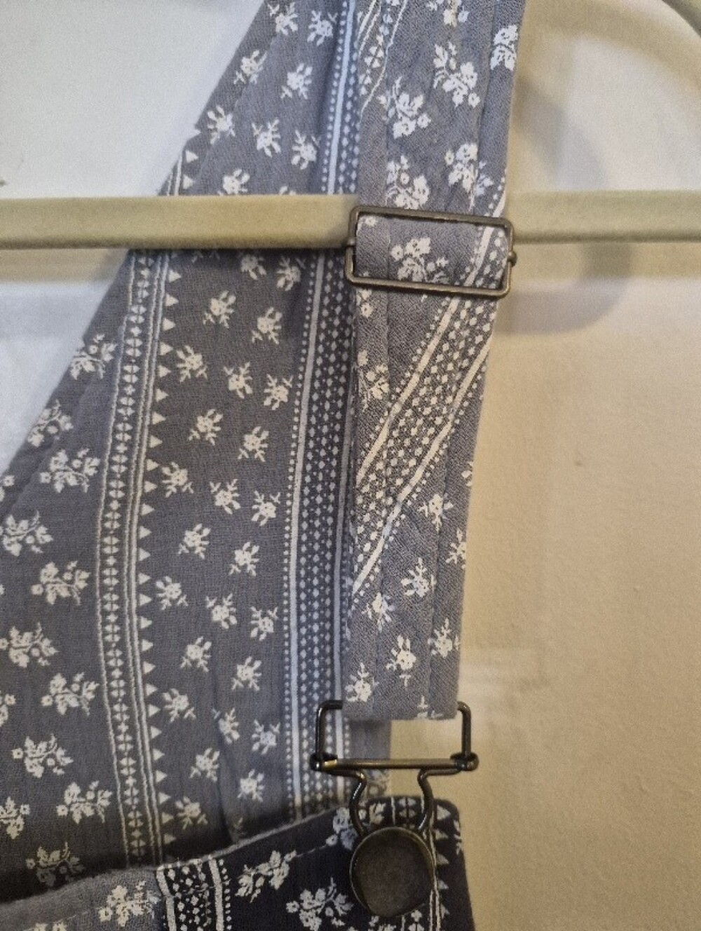 POL Patchwork Overalls - Picture 5 of 11